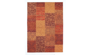 Kusový koberec Manhattan Patchwork Chenille Terracotta