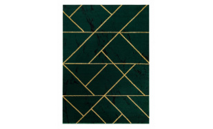 Kusový koberec Emerald geometric 1012 green and gold